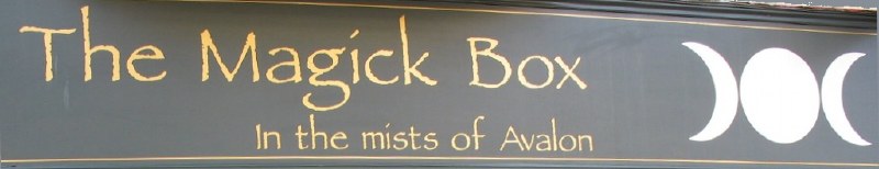 Store Sign for The Magick Box - In the mists of Avavlon